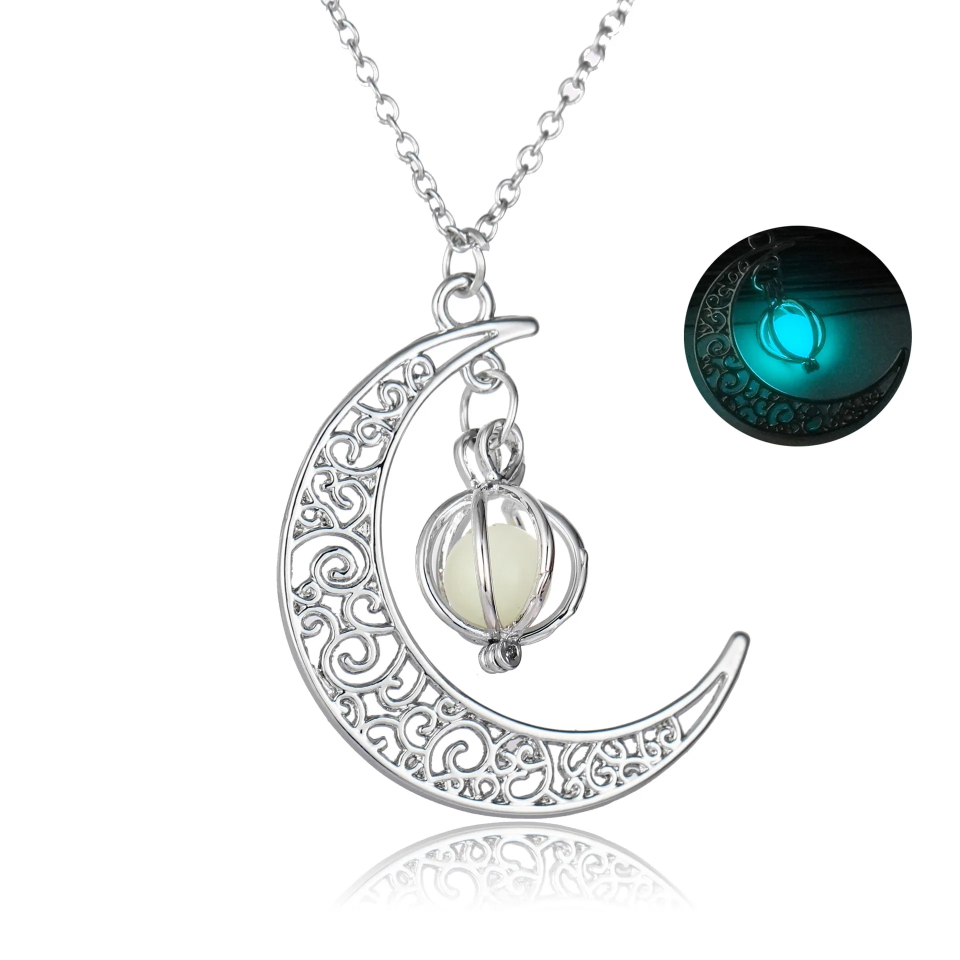 1636808394581.webp Luminous Moon Stone Healing Pendant Necklace - Image 6