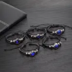 Zodiac Constellation Bracelet Braided Design Bracelet For Men Women Kids - Image 5