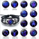 Zodiac Constellation Bracelet Braided Design Bracelet For Men Women Kids - Image 2