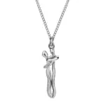 Silver Hug Necklace (With Ring) - Image 6