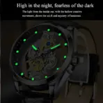 Men Watch Skeleton Automatic Quartz Watch Gold Skeleton Vintage Man Watch Mens Watches Top Brand Luxury - Image 16
